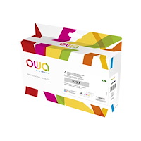 Armor OWA - 4-pack - svart, gul, cyan, magenta - kompatibel - återanvänd - bläckpatron (alternativ för: HP 973X)