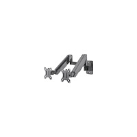 Manhattan Manhattan TV & Monitor Mount, Wall, Full Motion (Gas Spring), 2 screens, Screen Sizes: 17-32", Black, Dual Screen, VESA...