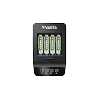 Varta Varta LCD SMART CHARGER+ batteriladdare - 4 x AA-typ - NiMH - USB