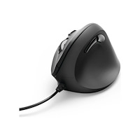 Hama Hama Vertical Ergonomic - vertikal mus - USB - svart