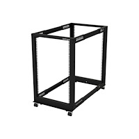 StarTech.com StarTech.com 18U 19-tums Open Frame Server-rack - 4 efter justerbar djup 23-41-tums mobil - kostnadsfritt, fristående Ra...