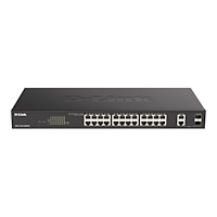 D-Link D-Link DGS 1100-26MPV2 - switch - 26 portar - smart - rackmonterbar