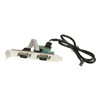 StarTech.com StarTech.com Motherboard Serial Port - Internal - 2 Port - Bus Powered - FTDI USB to Serial Adapter - USB to RS232 Adapt...