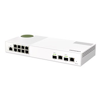 QNAP Systems, Inc QNAP QSW-M2108-2C - switch - 10 portar - Administrerad
