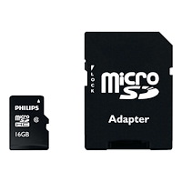 Philips Philips FM16MP45B - flash-minneskort - 16 GB - microSDHC UHS-I