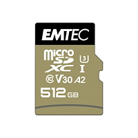 EMTEC International EMTEC SpeedIN' PRO - flash-minneskort - 512 GB - mikroSDXC UHS-I