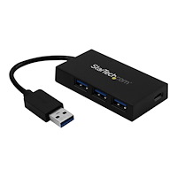 StarTech.com StarTech.com 4 Port USB 3.0 Hub, USB Type-A Hub with 1x USB-C & 3x USB-A (SuperSpeed 5Gbps), USB Bus or Self-Powered, Po...
