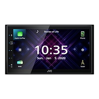 JVC JVC KW-M565DBT - digital mottagare - display 6.8" - inbyggd enhet - Dubbel-DIN