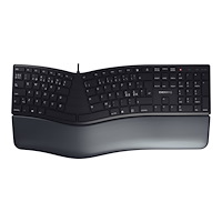 CHERRY CHERRY KC 4500 ERGO - tangentbord - QWERTY - hela norden - svart Inmatningsenhet