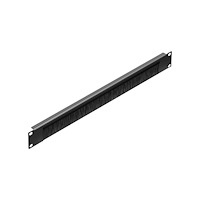 Rittal Rittal - kabelhanteringspanel med borste för rack - 1U