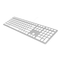 CHERRY CHERRY KC 6000 SLIM FOR MAC - tangentbord - amerikansk - silver Inmatningsenhet