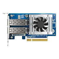 QNAP Systems, Inc QNAP QXG-25G2SF-CX6 - nätverksadapter - PCIe 4.0 x8 - 25 Gigabit SFP28 x 2