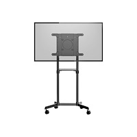 StarTech.com StarTech.com Mobil TV-vagn - Portabelt rullande TV-stativ för 37-70 tum VESA-skärmar (70 kg) - TV-stativ med hyll- och f...