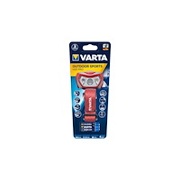 Varta Varta Outdoor Sports H20 PRO - huvudficklampa - LED - rött/vitt ljus