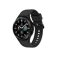 SAMSUNG Samsung Galaxy Watch4 Classic - svart - smart klocka med ridge-sportband - svart - 16 GB