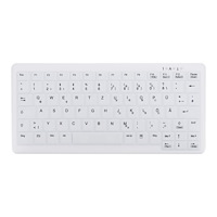 CHERRY Active Key MedicalKey AK-C4110 - tangentbord - QWERTZ - tysk - vit Inmatningsenhet