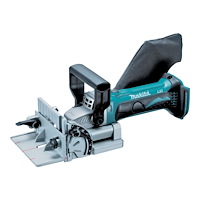 Makita Makita DPJ180 - biscuit joiner - sladdlös - 100 mm - 2 batterier