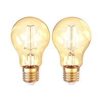 Innr Lighting Innr Smart Vintage - LED-glödlampa med filament - E27 - 4.5 W - varmt vitt ljus - 2200 K (paket om 2)
