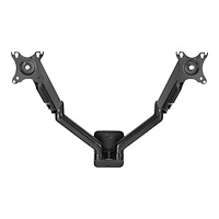 Deltaco DELTACO Office ARM-0361 monteringssats - gasfjäder - för 2 LCD-bildskärmar - mattsvart