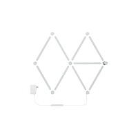 Nanoleaf Nanoleaf Lines Starter Kit - trådlös belysningsuppsättning - LED x 9 - 2 W - RGBW-lampa - 1200-6500 K