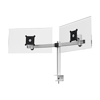 DURABLE Hunke & Jochheim DURABLE monteringssats - justerbar arm - för 2 monitorer - silver