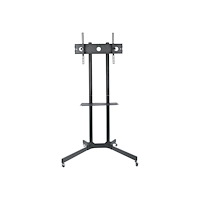 IC Intracom TECHly TROLLEY ICA-TR6 vagn - för platt panel - svart