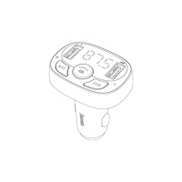 Baseus Baseus S-09A - Bluetooth hands-free car kit / FM transmitter / charger