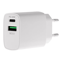 INSMAT Insmat travel charger strömadapter - USB, 24 pin USB-C - 20 Watt