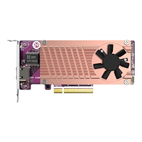 QNAP Systems, Inc QNAP QM2-2P10G1TB - kontrollerkort - PCIe 3.0 x4 (NVMe) - PCIe 3.0 x8