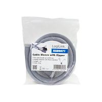 2direct LogiLink kabelhanteringsfodral - med dragkedja