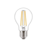 Philips Philips CorePro - LED-glödlampa med filament - form: A60 - klar finish - E27 - 7 W - varmt vitt ljus - 2700 K