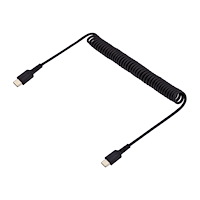 StarTech.com StarTech.com 1 m USB C-laddningskabel, kraftig USB-C-spiralkabel för snabb laddning och synkronisering, USB 2.0 Type-C-k...