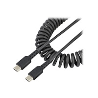 StarTech.com StarTech.com 50 cm USB C-laddningskabel, kraftig USB-C-spiralkabel för snabb laddning och synkronisering, USB 2.0 Type-C...