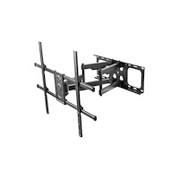 2direct LogiLink monteringssats - för böjd/platt panel - swivel, 75 kg max - svart