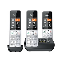 Gigaset Communications Gigaset 500A Comfort Trio - trådlös telefon - svarssysten + 2 extra handuppsättningar