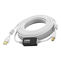 Vision Vision Techconnect - USB-kabel - USB till USB typ B - 15 m