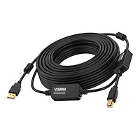 Vision Vision - USB-kabel - USB till USB typ B - 10 m
