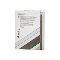 Cricut Cricut Joy Forest Grove Sampler - foil transfer insert card - silver, guld, skogsgrön, tulip, metallisk vapengrå, whispe...