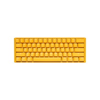DuckyChannel International Ducky One 3 Mini - tangentbord - QWERTY - yellow ducky Inmatningsenhet