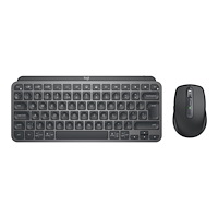 Logitech Logitech MX Keys Mini Combo for Business - sats med tangentbord och mus - QWERTZ - tysk - grafit Inmatningsenhet