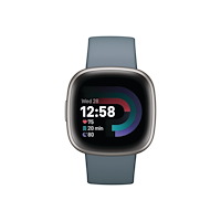 Fitbit Fitbit Versa 4 - platina - smart klocka med band - waterfall blue