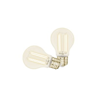 Trust Computer Products Trust Smart Home - LED-glödlampa med filament - E27 - vitt ljus - 1800-6500 K (paket om 2)