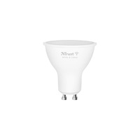 Trust Computer Products Trust Smart Home - LED-spotlight - GU10 - vit/färg - 1800-6500 K - spotlightskena - vit (paket om 2)
