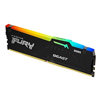 Kingston Technology Kingston FURY Beast RGB - DDR5 - modul - 16 GB - DIMM 288-pin / PC5-44800 - ej buffrad