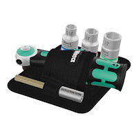 WERA WERK Wera Zyklop 8009 Pocket Imperial Set 2 - ratchet bit driver with socket and bit set - 18 delar