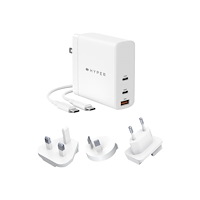 Targus HyperJuice strömadapter - GaN-teknik - USB, 2 x USB-C - 140 watt