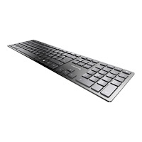 CHERRY CHERRY KW 9100 SLIM - tangentbord - hela norden - svart, silver Inmatningsenhet