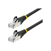 StarTech.com StarTech.com 1m CAT6a Ethernet Cable - Black - Low Smoke Zero Halogen (LSZH) - 10GbE 500MHz 100W PoE++ Snagless RJ-45 w/...