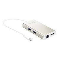 j5 create j5create JCA374 - dockningsstation - USB-C 3.1 - HDMI - 1GbE