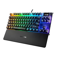 Steelseries SteelSeries Apex Pro TKL - tangentbord - med OLED smart display - tysk Inmatningsenhet